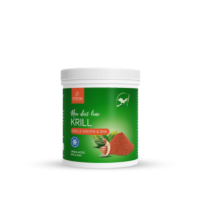 Pokusa - RawDietLine Krill für Hunde und Katzen, Quelle von Omega-3-Fettsäuren, Pokusa_for_health, Ergänzung Futtermittel für Hunde und Katzen, Barfbedarf, Barf Zusatz