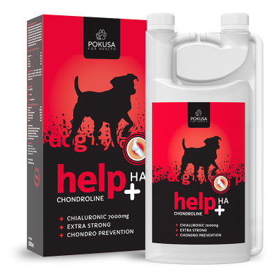 Pokusa - Chondroline Help + Ha 1000ml, Ergänzungsmittel für Hunde, Pokusa_for_health