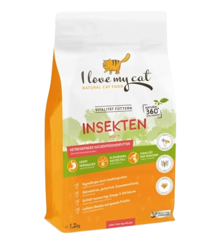 Bellfor - Katze Insekten-Trockenfutter 1,2Kg