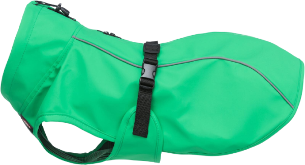 Trixie, Regenmantel Vimy, grün, Regenkleidung für Hunde, Hundekleidung