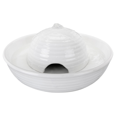 Trixie - Trinkbrunnen Keramik, Vital Flow Mini, 0,8 l, weiss