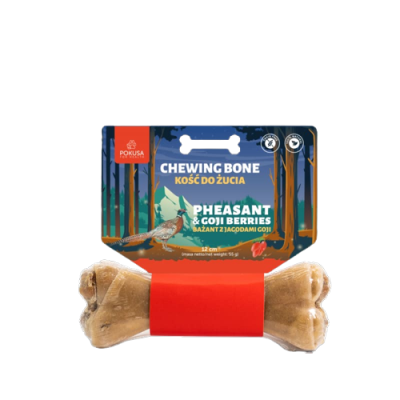 Pokusa - Chewing Bone Fasan & Goji Beeren - Kauknochen für Hunde