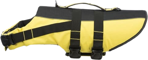 Trixie Schwimmweste für Hunde, gelb/schwarz, Hundeschwimmweste, Trixie Kleidung für Hunde, Hundebekleidung