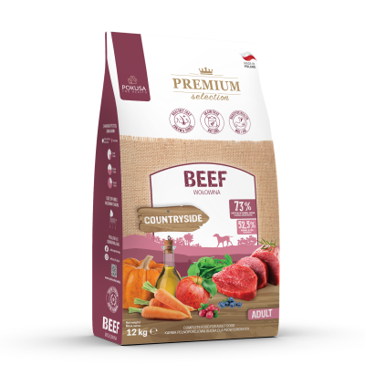 Pokusa - Trockenfutter für Hunde - Rind Adult