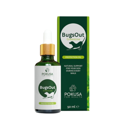 Pokusa - GreenLine BugsOut Oil- Pflegeöl für Hunde 50ml