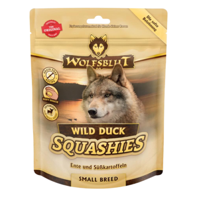 Wolfsblut, Ente, Süsskartoffel, Hundesnack, Hundefutter, Tiernahrung, Wild Duck, Small Breed