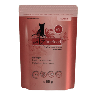catz finefood - Classic N° 3 - Geflügel 85g