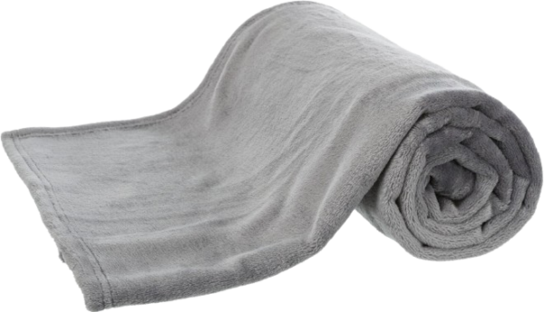 Trixie Decke Kimmy, Plüsch, grau, SOFT Edition Plüsch (Polyester) für Allergiker geeignet