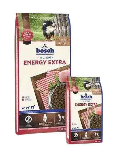 Bosch HPC Energy Extra, Tiernahrung, Bosch Hundefutter, Trockenfutter Bosch, Hundefutter