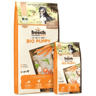 Bosch Tiernahrung, Bosch Hundefutter, Trockenfutter Bosch, HPC Bio Puppy, Welpenfutter Hundefutter