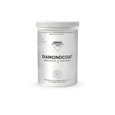 Pokusa - DiamondCoat SnowWhite & Mix Color  - Ergänzungsfuttermittel für Hunde, Pokusa _for_health, 100% natürliche Nahrungsergänzung