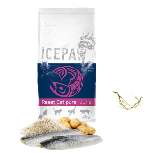 ICEPAW Reset cat pure 2kg, Katzenfutter ICEPAW, Katzentrockenfutter