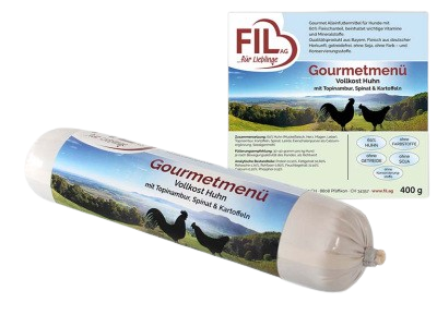 FIL - Huhn mit Topinambur, Spinat & Kartoffel