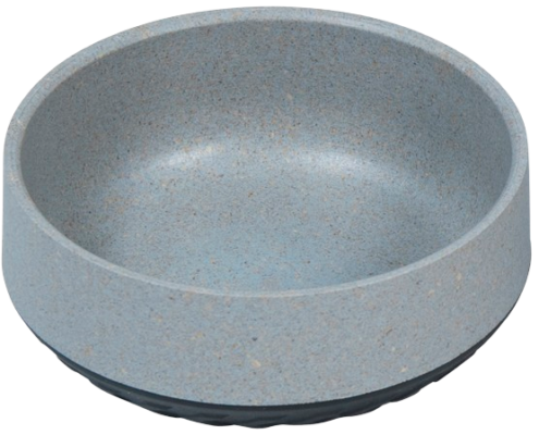 JV BON APPETIT Bambusnapf Rutschfest Blau-350ml Ø12cm