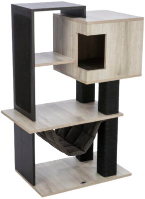 Kratzbaum CityStyle, 98cm, grau/schwarz