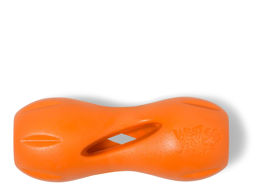 West Paw - Qwizl mittel 16.5 cm Orange