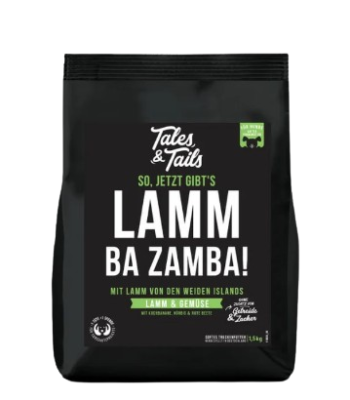 Tales&Tails - LammBa Zamba!- Softes Trockenfutter - Hundefutter mit Lamm