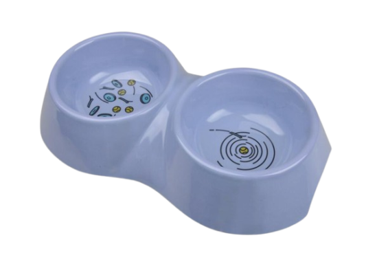 VanNess Katzennapf Ecoware doppelt, lila - large, 945 ml