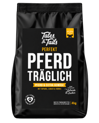 Tales & Tails - Perfekt PferdTräglich Softes Trockenfutter - Hundefutter mit Pferd