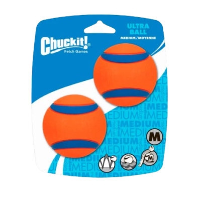 Chuckit - Ultra Tennisbälle - mittel - 2er Pack