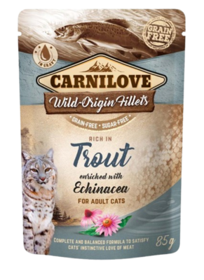 Carnilove- Fel Adult Pouch Ragout Forelle 24x85g