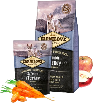 Carnilove - Puppy Lachs Truthahn 12 kg