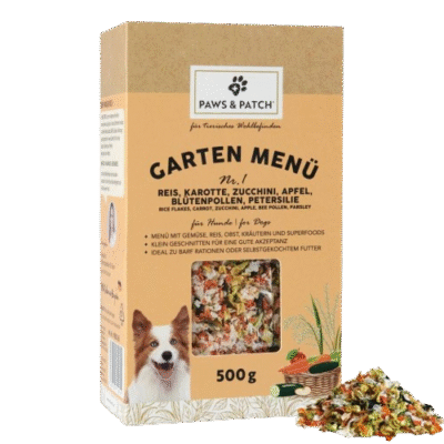 Paws & Patch - Garten Menü 1 Hund 500g