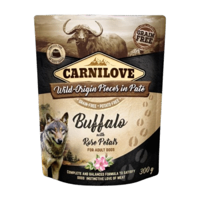 Carnilove- Adult Pouch Paté Büffel 12x300g