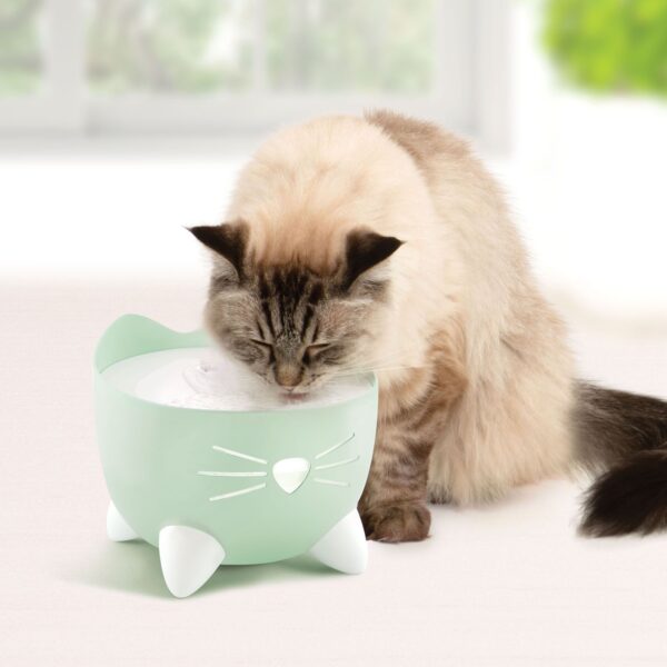 Catit Pixi - Trinkbrunnen, 2.5L, grün
