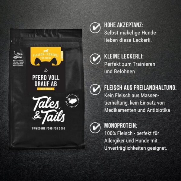 Tales & Tails – Pferd voll drauf ab - Trainingsleckerli 100% Pferd – Bild 2