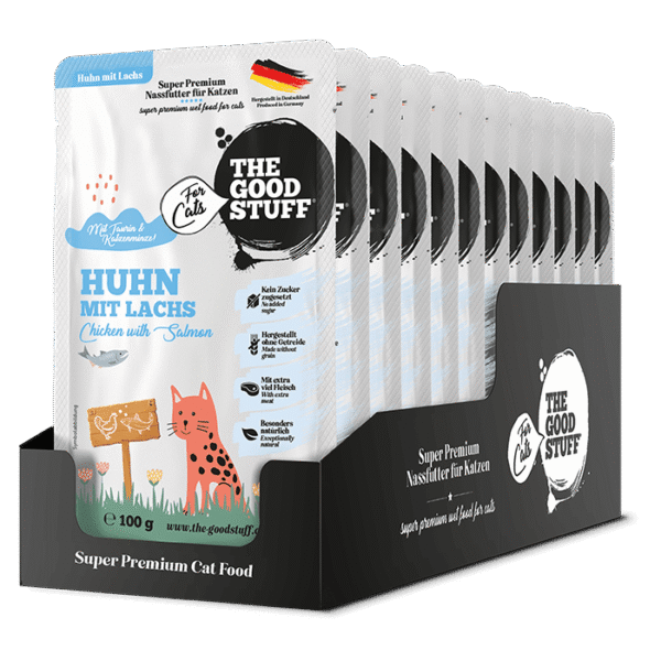 The GoodStuff - Huhn mit Lachs - Pouch 12x100g
