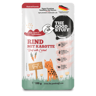The GoodStuff - Rind mit Karotte - Pouch 12x100g