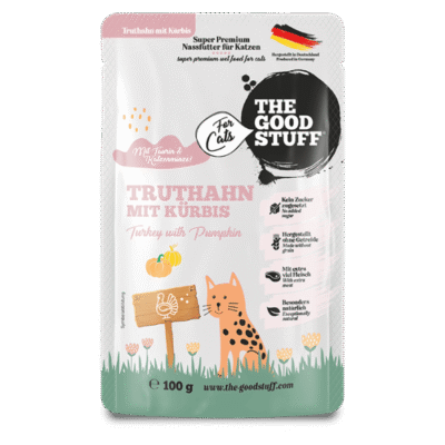 The GoodStuff - Truthahn mit Kürbis - Pouch 12x100g