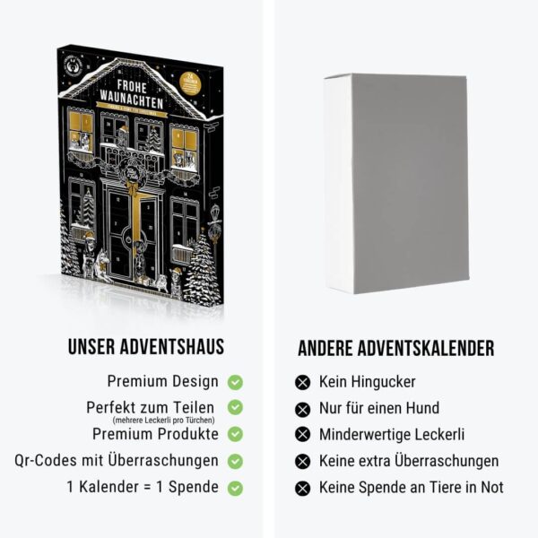 Tales & Tails - VORVERKAUF Frohe Waunachten - Hunde Adventskalender