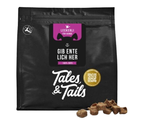 Tales & Tails – EnteLich her - Trainingsleckerli 100% Ente 250g