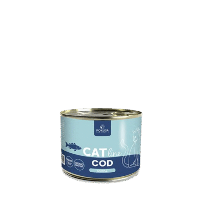 Pokusa - Katzennassfutter - CatLine - Dorsch