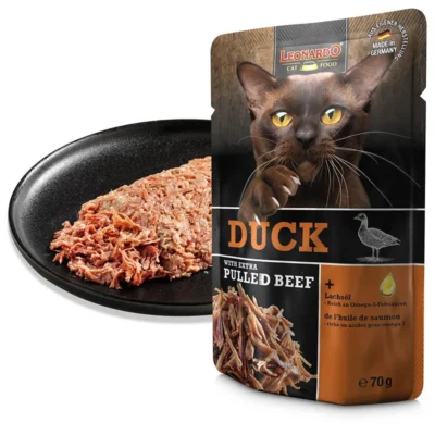 Leonardo - Duck with extra Pulled Beef - 16x70g