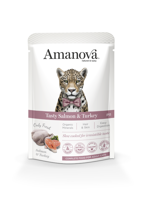 Amanova Katzenfutter Lachs Truthahn