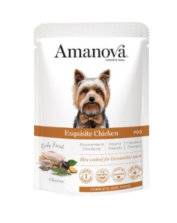 Amanova - Can Adult Pouch LG Huhn 12x100g P03