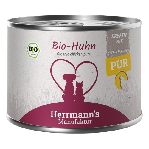 Herrmann´s Manufaktur - Kreativ-Mix Bio Huhn Reinfleisch