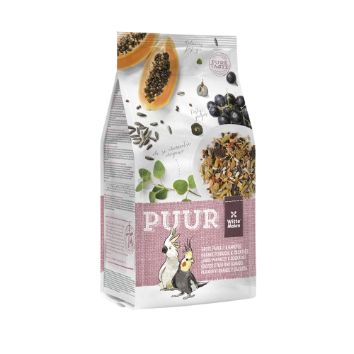 Witte Molen - Puur Grosssittich+Kakadu 750g