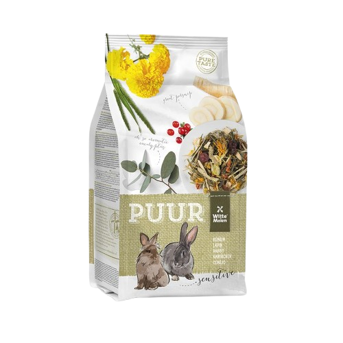 Witte Molen - Puur Kaninchen Sensitive Alleinfutter 800gr.