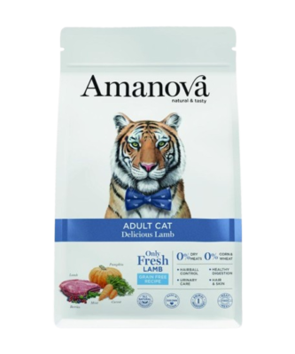 Amanova - Trockenfutter Fel Adult GF Lamm