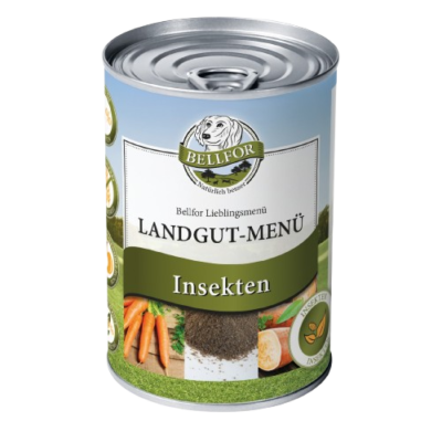 Bellfor - Landgut-Menü hypoallergen, Insekten 400g