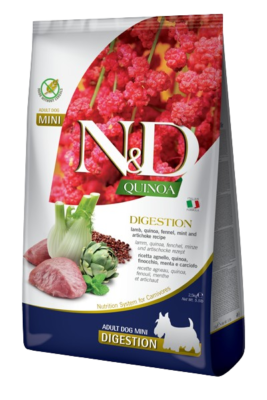 Farmina - N&D Quinoa Can Digestion Lamm Mini
