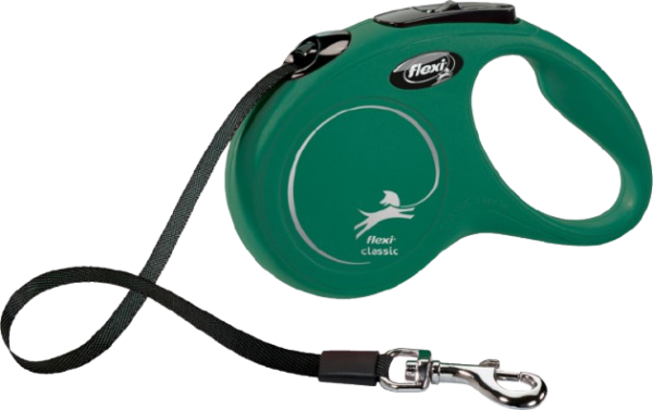 Flexi - CLASSIC, Gurt, olivgrün