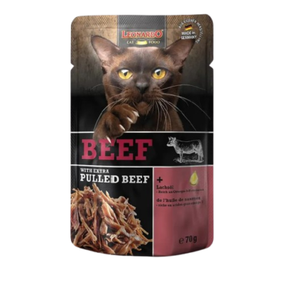 Leonardo - Beef with extra Pulled Beef 70g