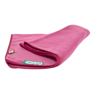 DoctorBark - Kuscheldecke hot pink