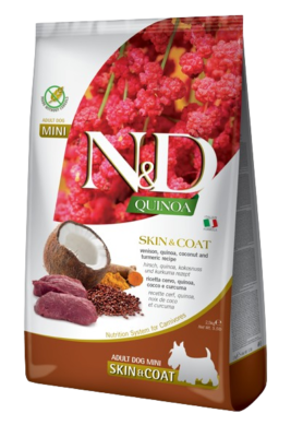 Farmina - QUINOA Adult MED/MAX SKIN&COAT Hirsch & Kokosnuss 2.5 kg