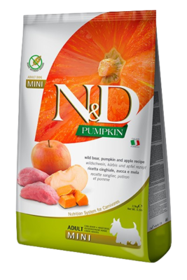 Farmina - N&D Pumkin Adult Mini Wildschwein & Apfel